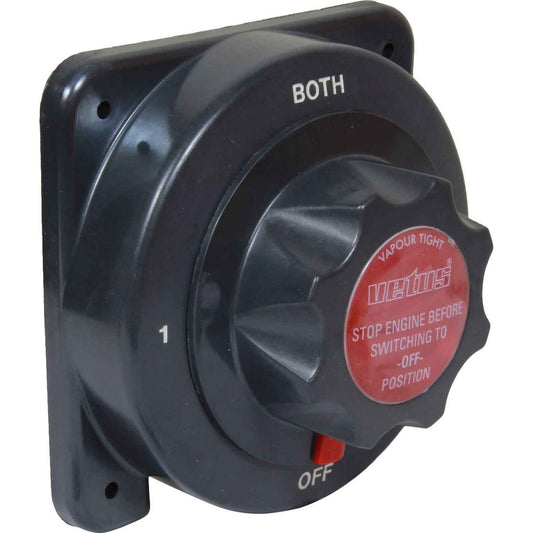 Vetus Battery Isolator Changeover Switch 175amp (6V / 12V / 24V / 32V) V-ACCUSCH