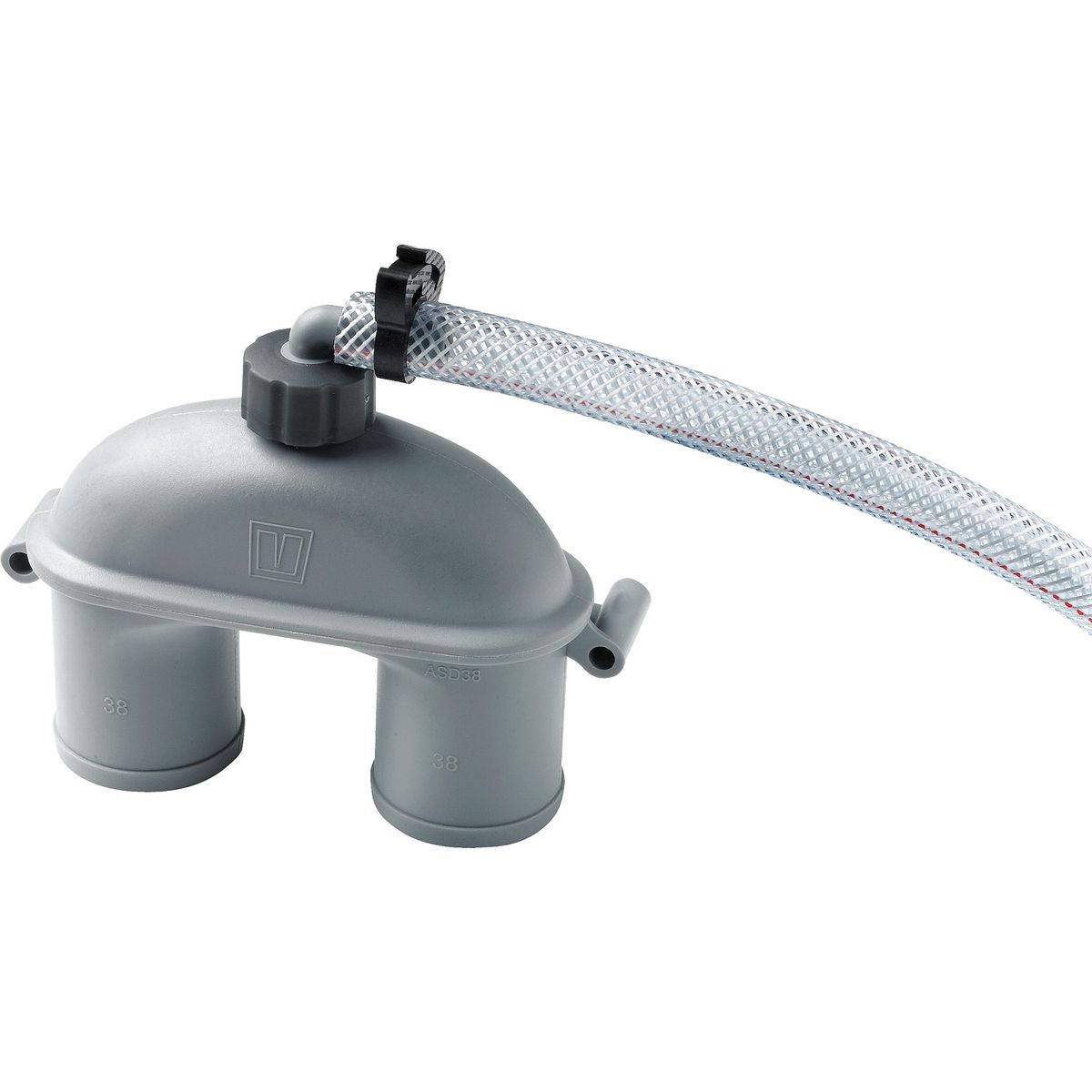 Vetus ASD38H Anti-Siphon Air Vent With Hose and Fittings (38mm) V-ASD38H