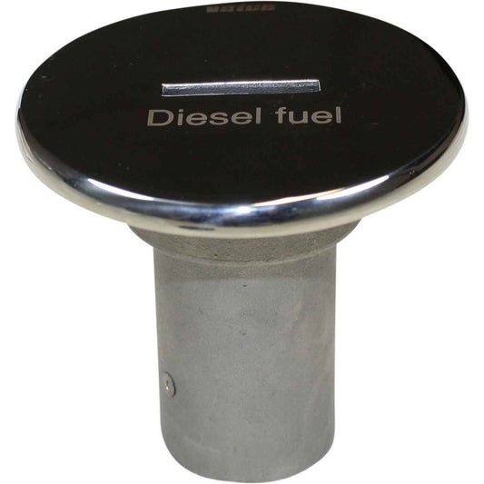 Vetus CAPF38S Stainless Steel Diesel Filler (38mm / Polished) V-CAPF38S