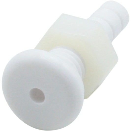 Vetus DOORB08P White Plastic Skin Fitting (8mm Hose Tail) V-DOORB08P