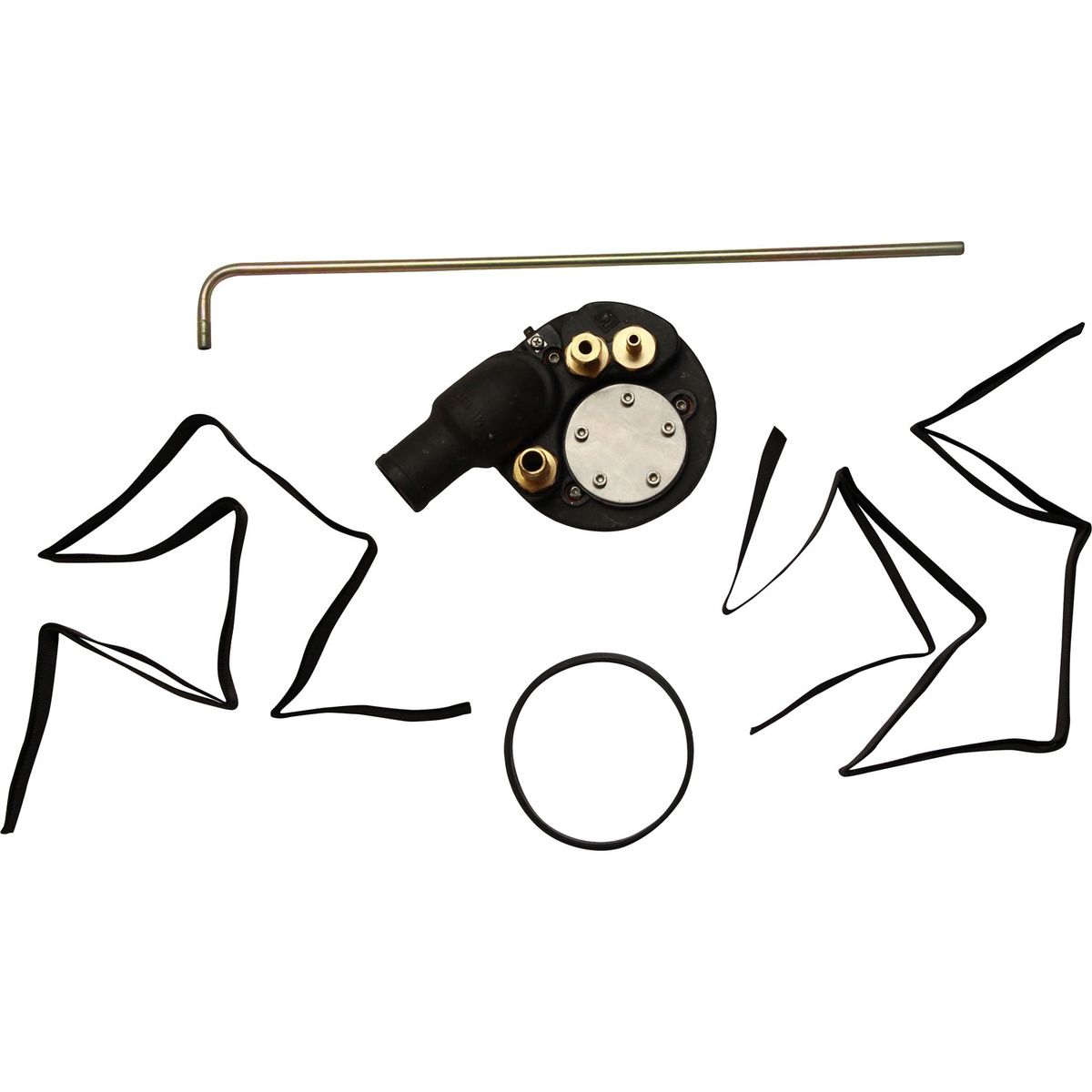 Vetus Fuel Tank Hose Connection Kit (38mm Filler / 8mm Fuel Lines) V-FTL3808