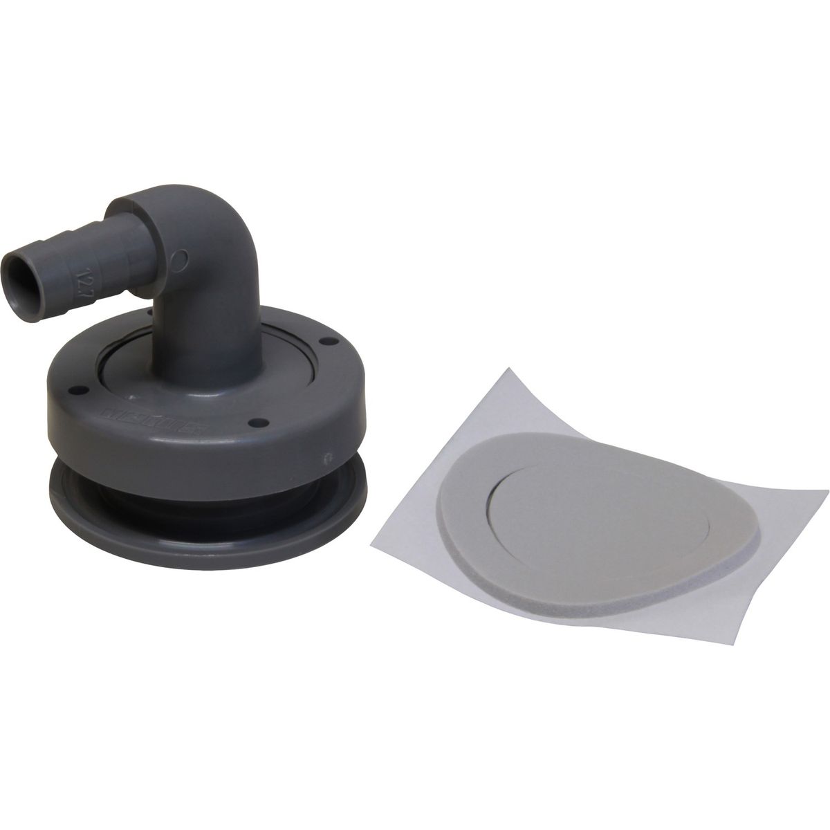 Vetus Rigid Water Tank Hose Connection (13mm / 90 Degree) V-RT13B