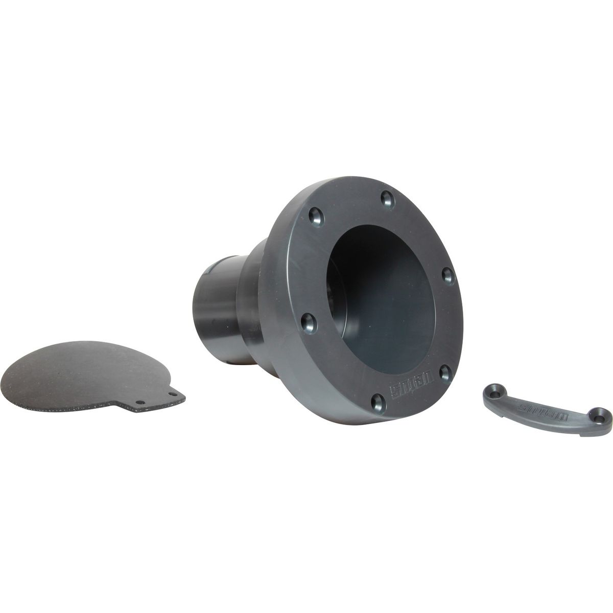 Vetus TRC50PV Plastic Transom Exhaust Outlet With Check Valve (50mm)