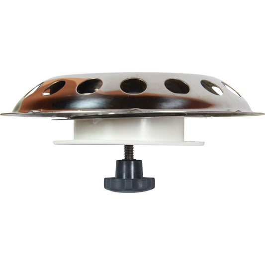 Vetus UFO2 Closable Deck Vent (200mm OD / Stainless Steel) V-UFO2