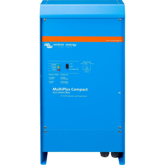 Victron MultiPlus Compact Inverter/Charger (12V / 2000VA) VC-CMP122200000