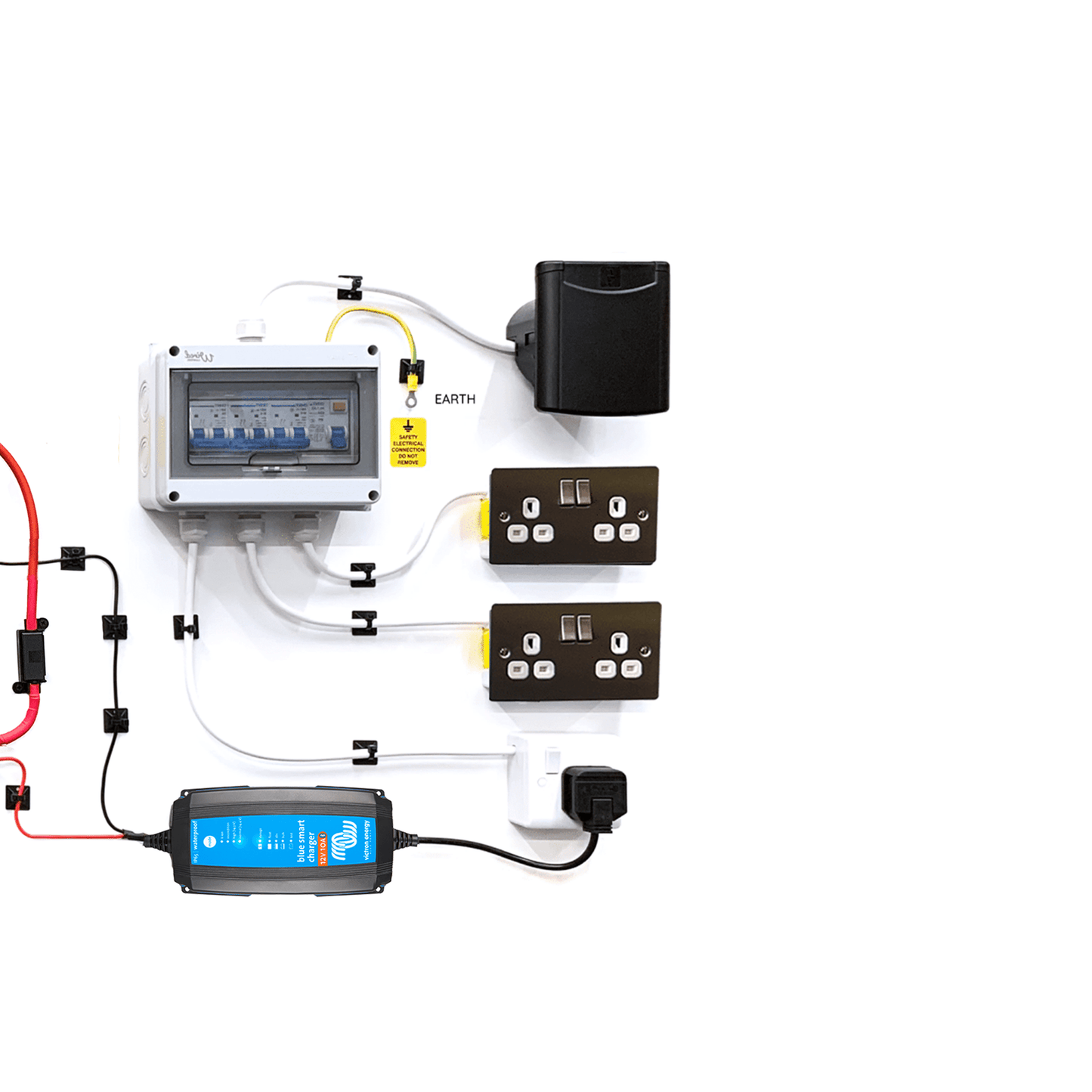 Victron Energy 30A Orion DC-DC & 240V Mains Hook Up Complete Camper Van Kit