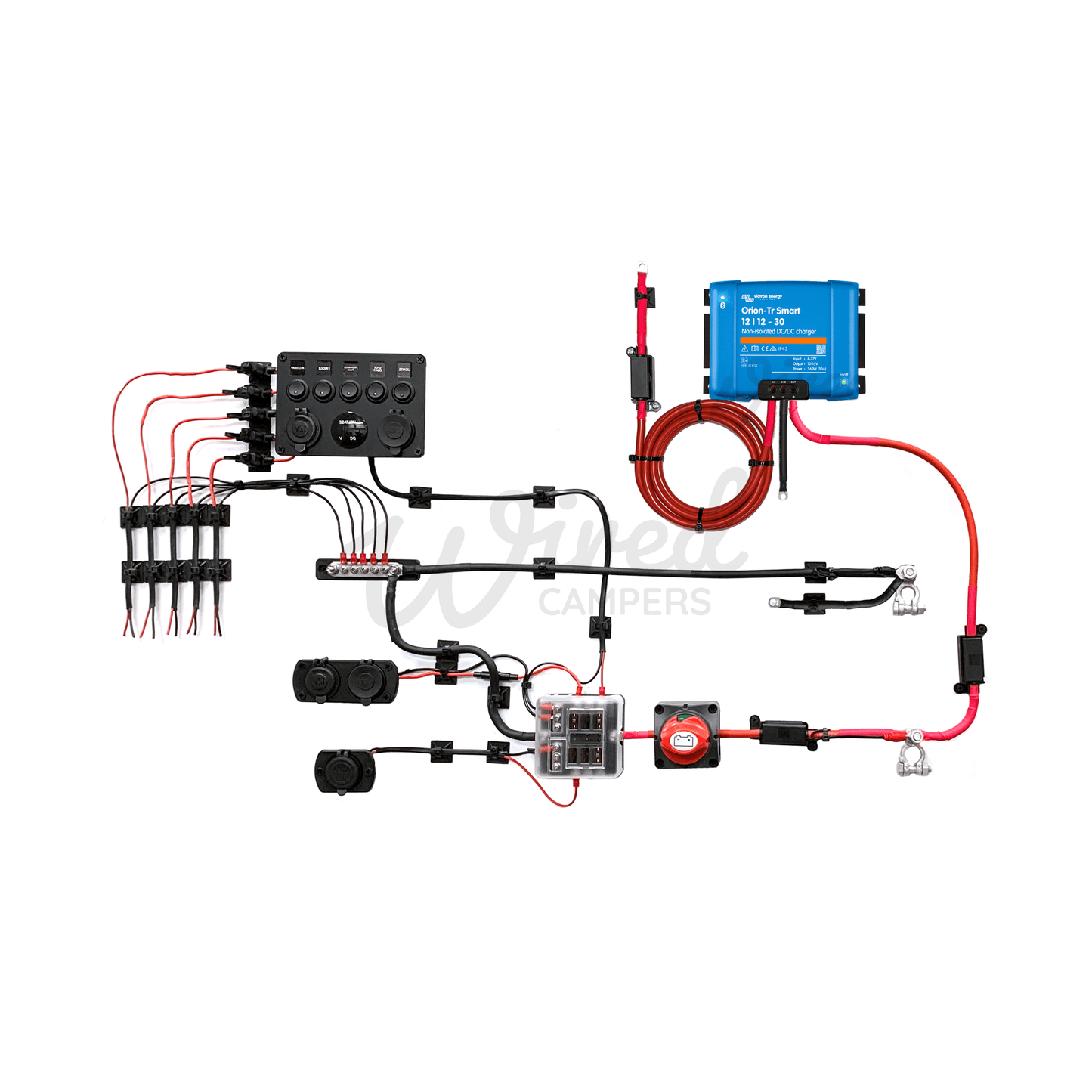 Victron Energy 30A Orion DC/DC & 12V Accessory Camper Van Kit