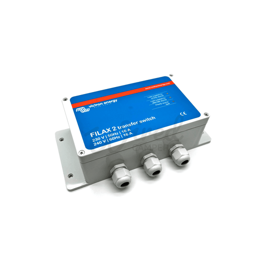 Victron Energy Filax 2 16A 230V/50Hz Automatic Mains Transfer Switch - SDFI0000000