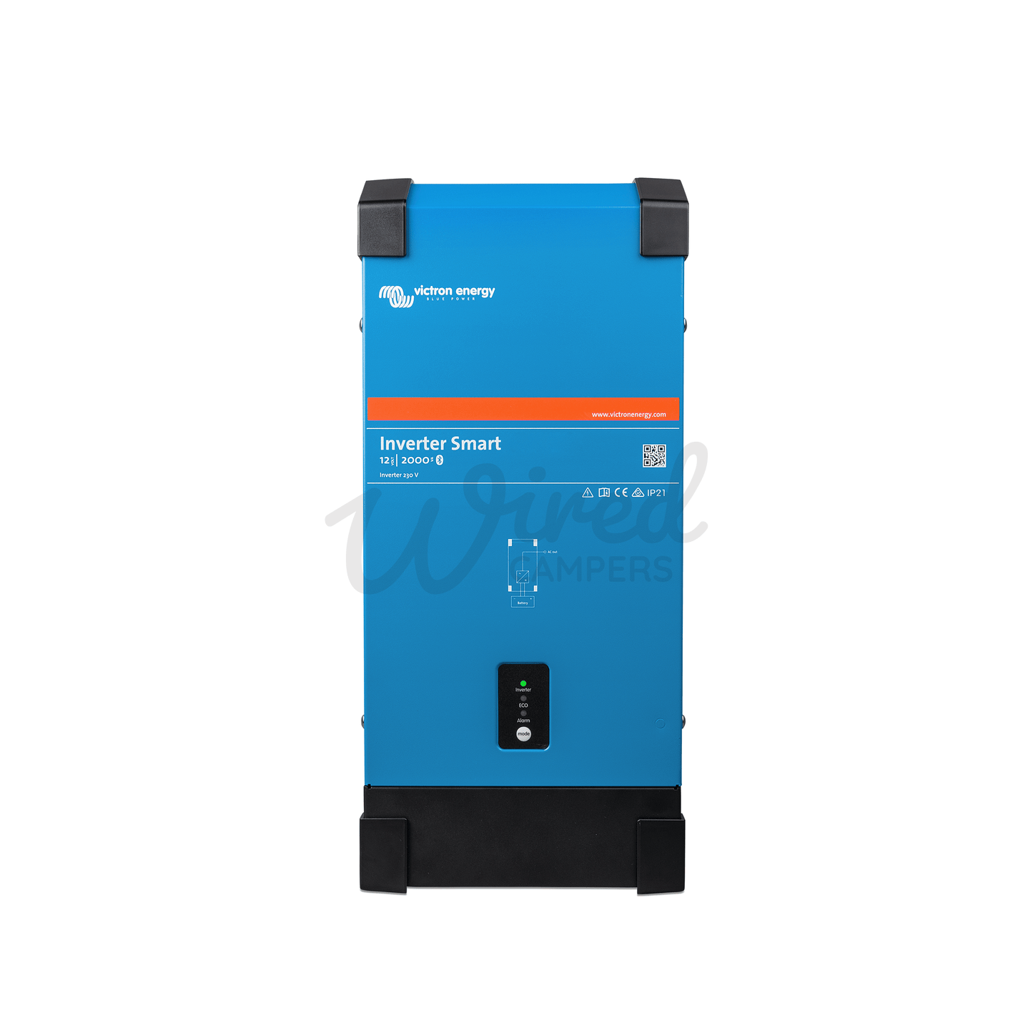 Victron Energy Inverter Smart 12/2000 2000VA 230V Inverter - PIN122201000