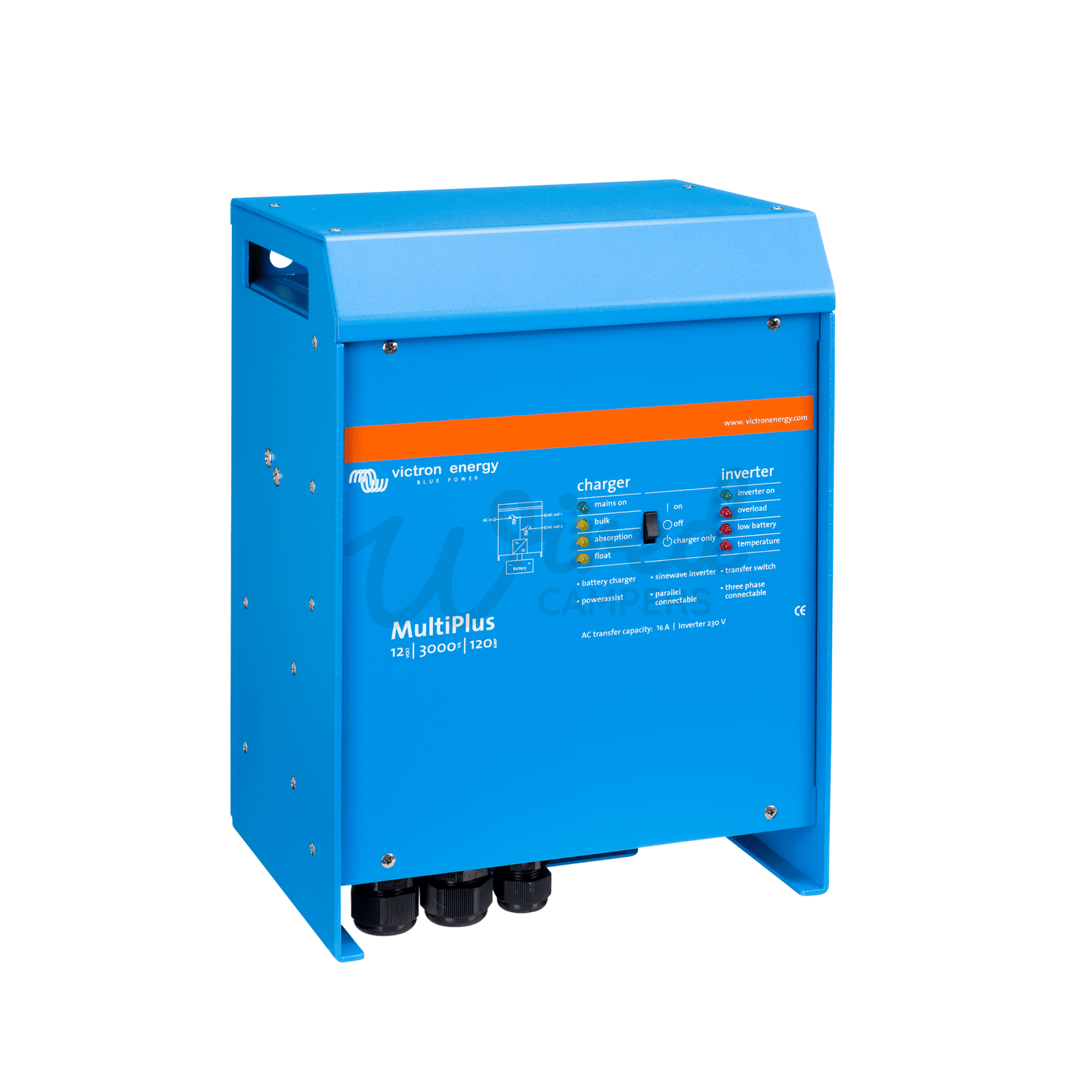 Victron Energy MultiPlus 12/3000/120-16 3000VA 230V Inverter Charger - PMP122300001