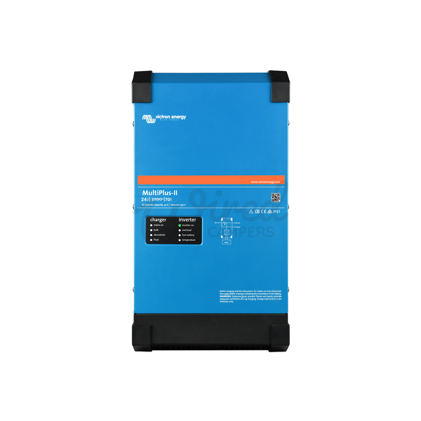 Victron Energy MultiPlus-II 24/3000/70-32 3000VA 230V Inverter Charger VE.Bus - PMP242305010