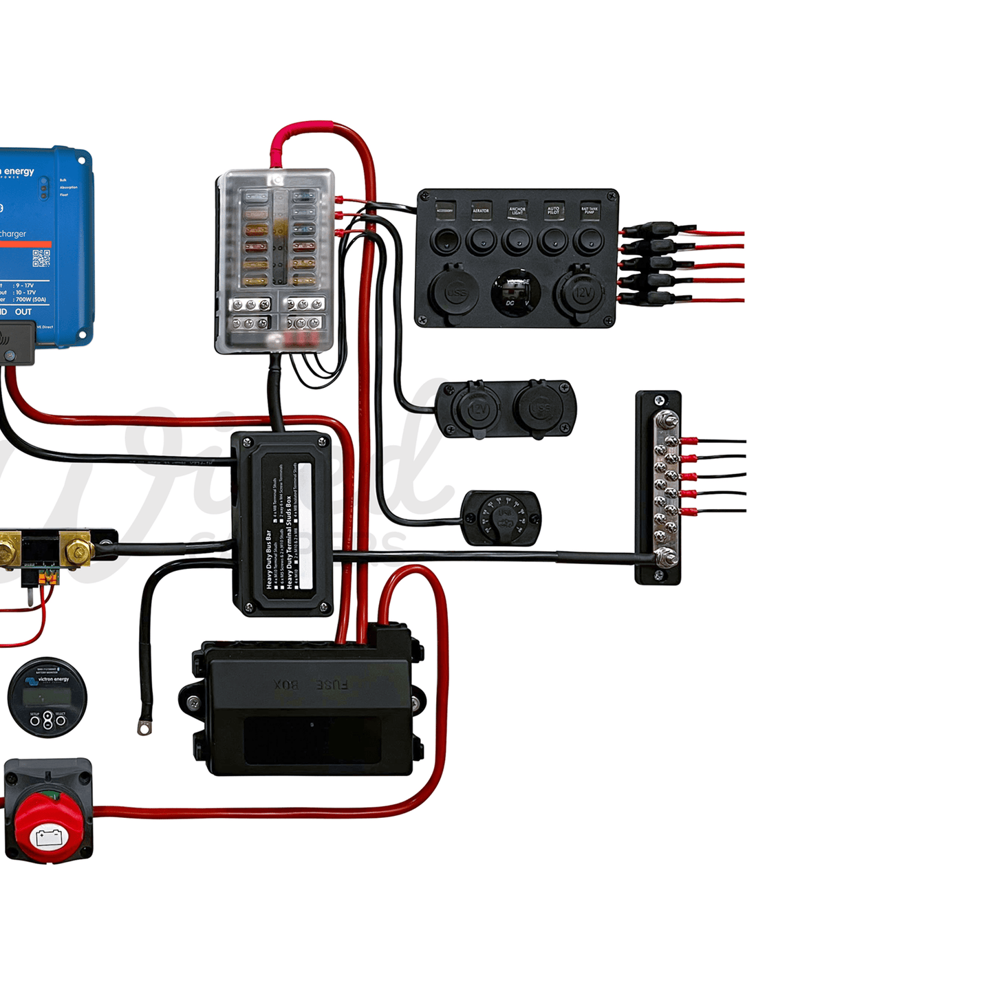 Victron Energy Orion XS 50A DC/DC & Pre-Wired 240V Mains Camper Van Kit