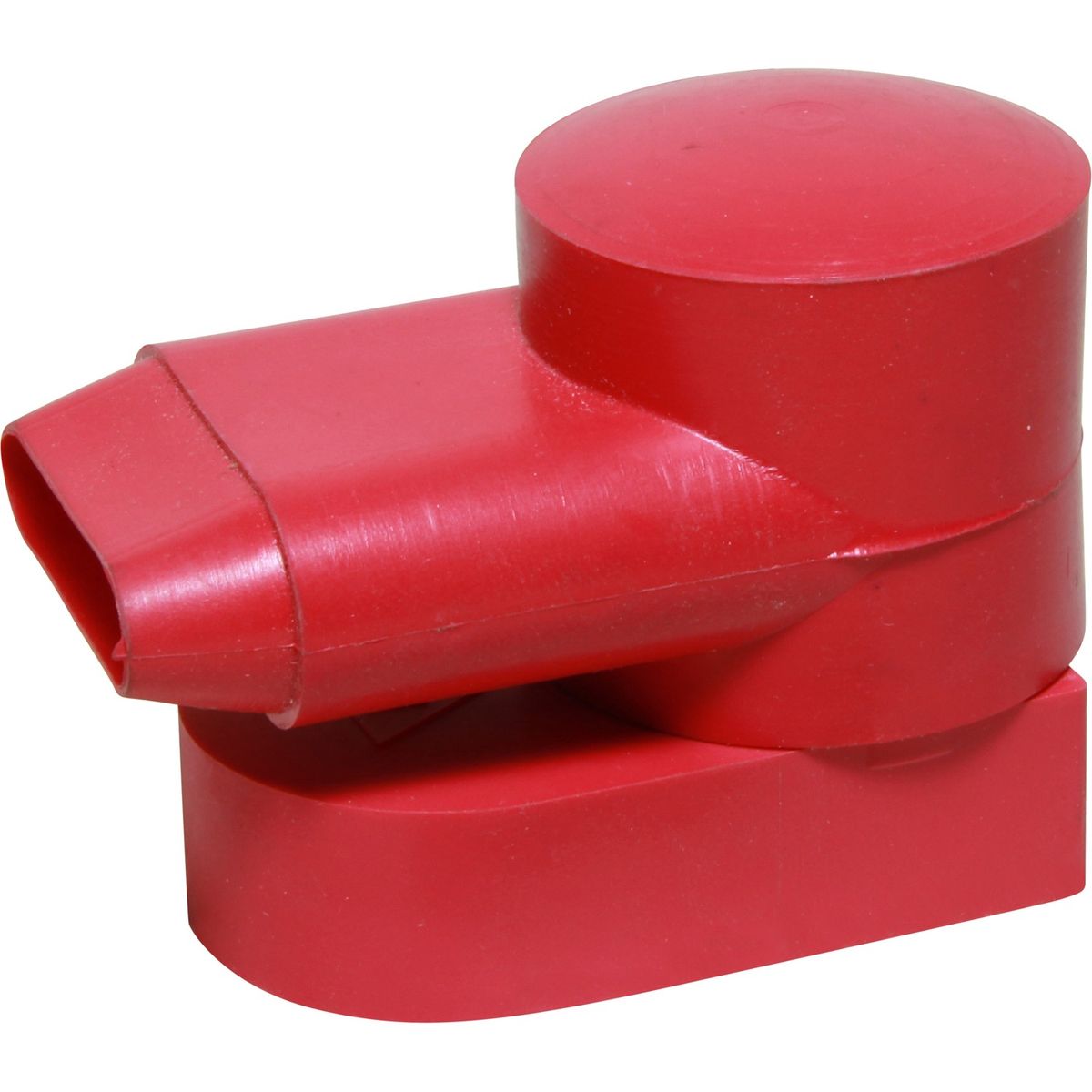 VTE 731 Red Battery Terminal Cover With 31.6mm x 8.1mm Oval Entry VTE-731N7V02