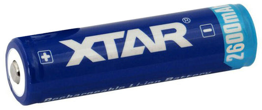 Tovatec XTAR18650 Rechargeable Battery