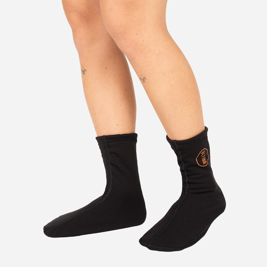 Fourth Element XEROTHERM SOCKS BLACK/ORANGE L