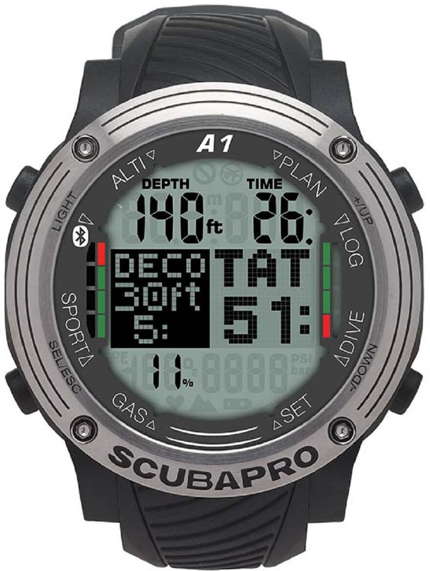 Scubapro Aladin A1 Scuba Dive Computer - waterworldsports.co.uk