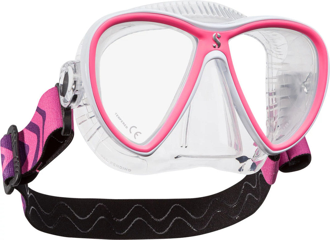 Scubapro SYNERGY TWIN DIVE MASK with COMFORT STRAP - waterworldsports.co.uk