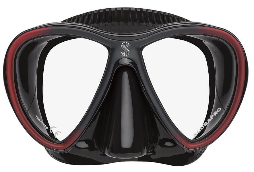 Scubapro SYNERGY TWIN DIVE MASK with COMFORT STRAP - waterworldsports.co.uk