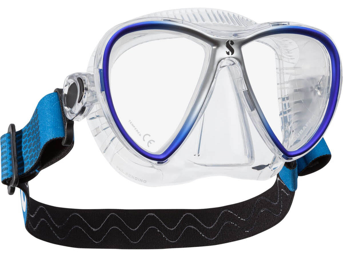 Scubapro SYNERGY TWIN DIVE MASK with COMFORT STRAP - waterworldsports.co.uk