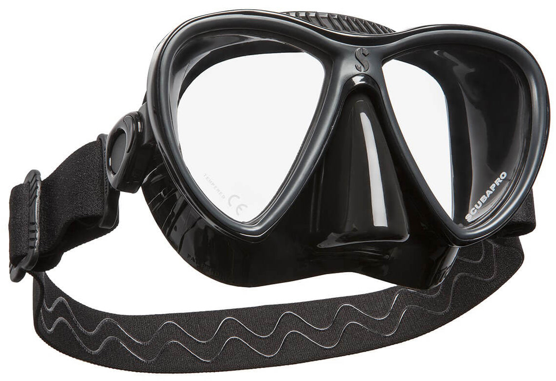 Scubapro SYNERGY TWIN DIVE MASK with COMFORT STRAP - waterworldsports.co.uk