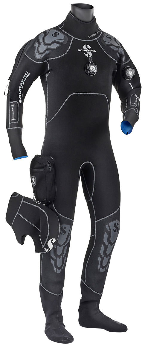 Scubapro EVERDRY 4 DRYSUIT, 4MM, MEN - waterworldsports.co.uk