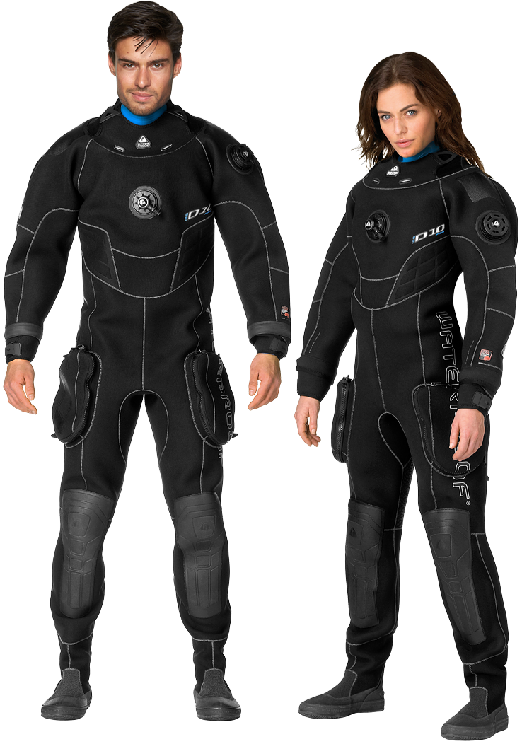 Waterproof D10 PRO ISS Drysuit (Mens) - waterworldsports.co.uk