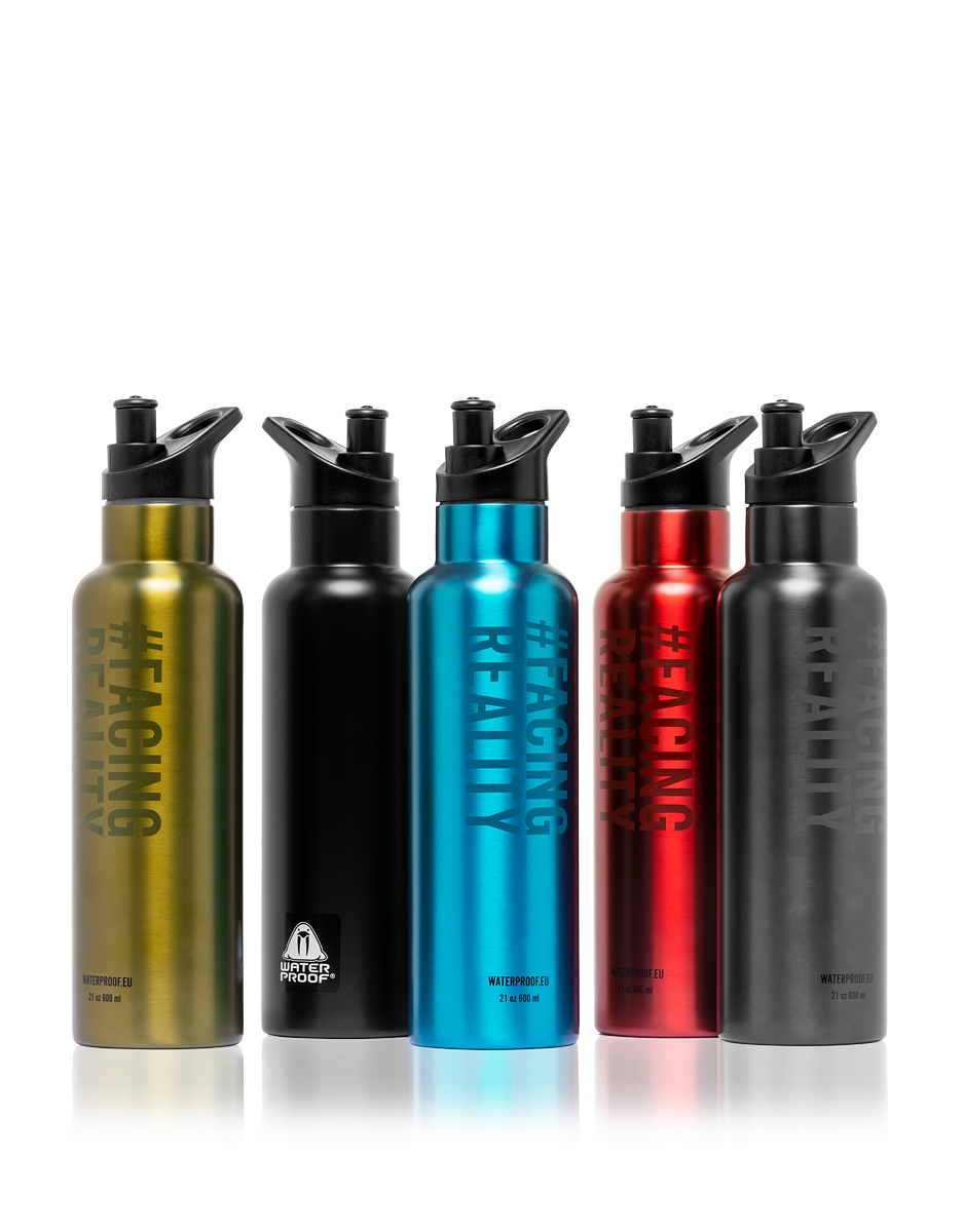 Waterproof Branded Drinks Bottle (600ml) - waterworldsports.co.uk