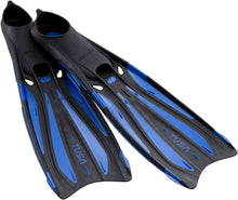 TUSA FF23 SOLLA Full Foot Fins (Blue) - waterworldsports.co.uk