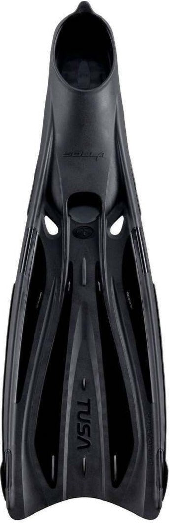 TUSA FF23 SOLLA Full Foot Fins (Black) - waterworldsports.co.uk