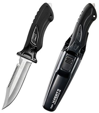 TUSA FK910 X-Pert II Dive Knife (Pointed Tip) - waterworldsports.co.uk