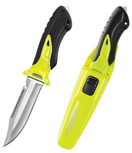 TUSA FK910 X-Pert II Dive Knife (Pointed Tip) - waterworldsports.co.uk