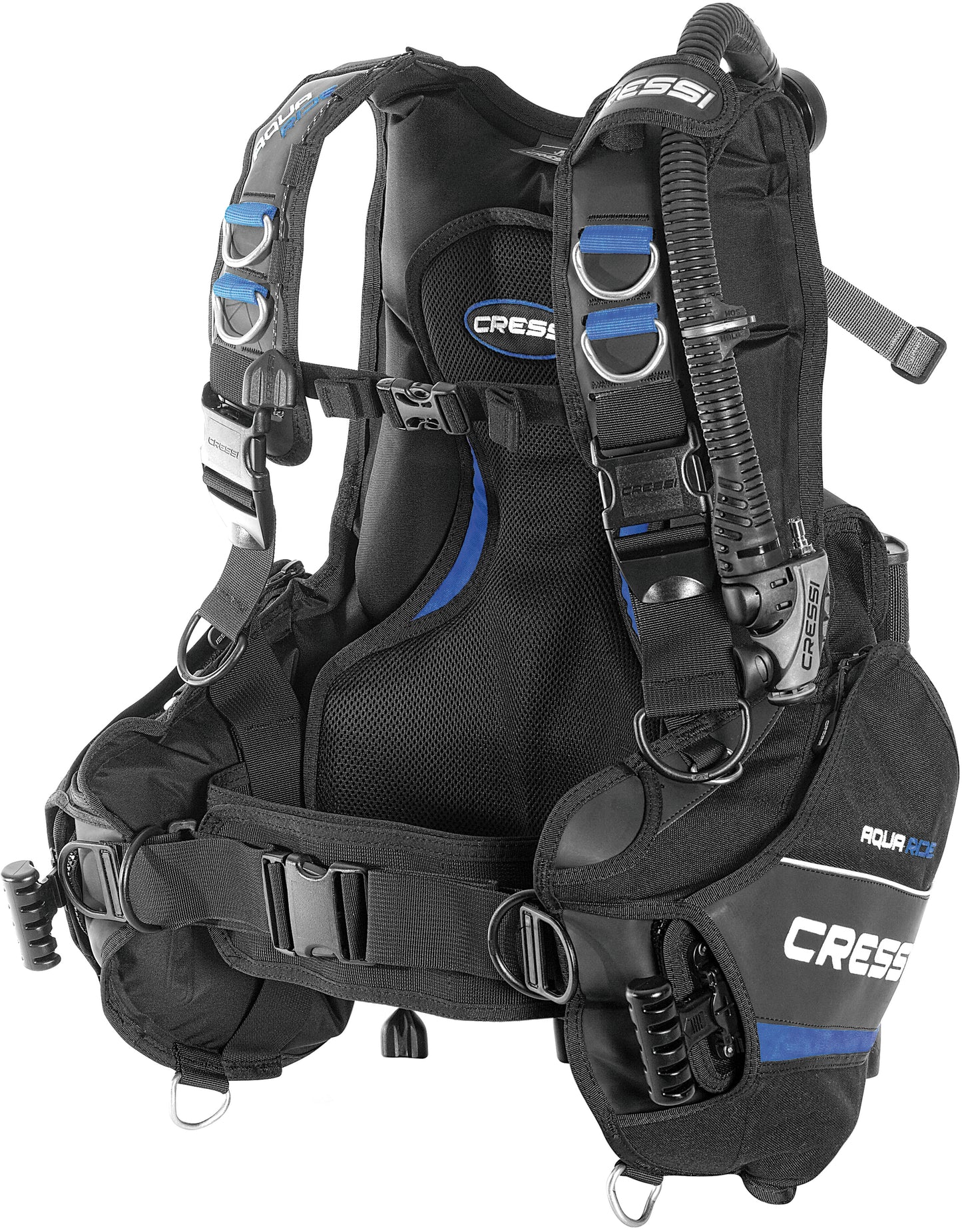 Cressi Aquaride BCD Blue - waterworldsports.co.uk