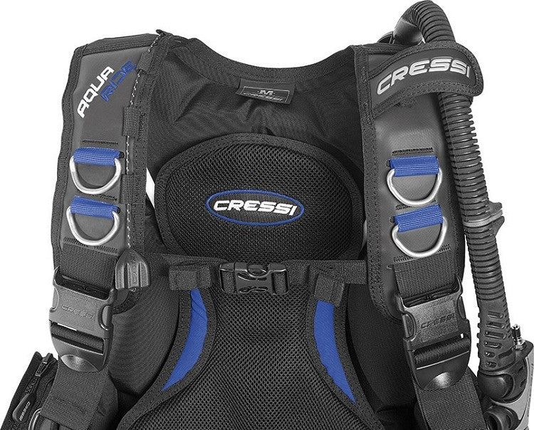 Cressi Aquaride BCD Blue - waterworldsports.co.uk