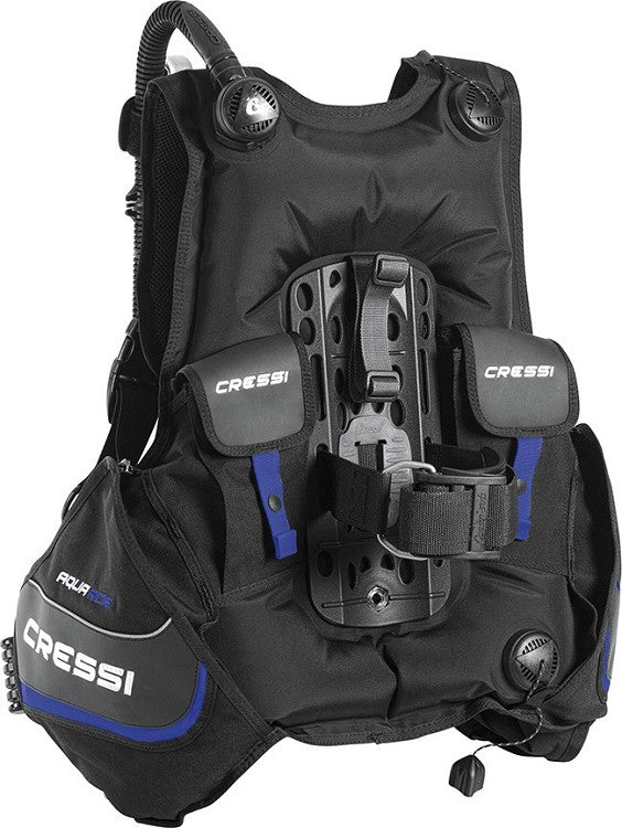 Cressi Aquaride BCD Blue - waterworldsports.co.uk
