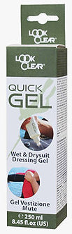 Look Clear Quick GEL 250ml Water Soluble & Hypoallergenic Wetsuit Glide - waterworldsports.co.uk
