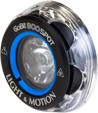 Light and Motion GoBe Head (800 Lumens with 12 Degree Spot Beam) - waterworldsports.co.uk