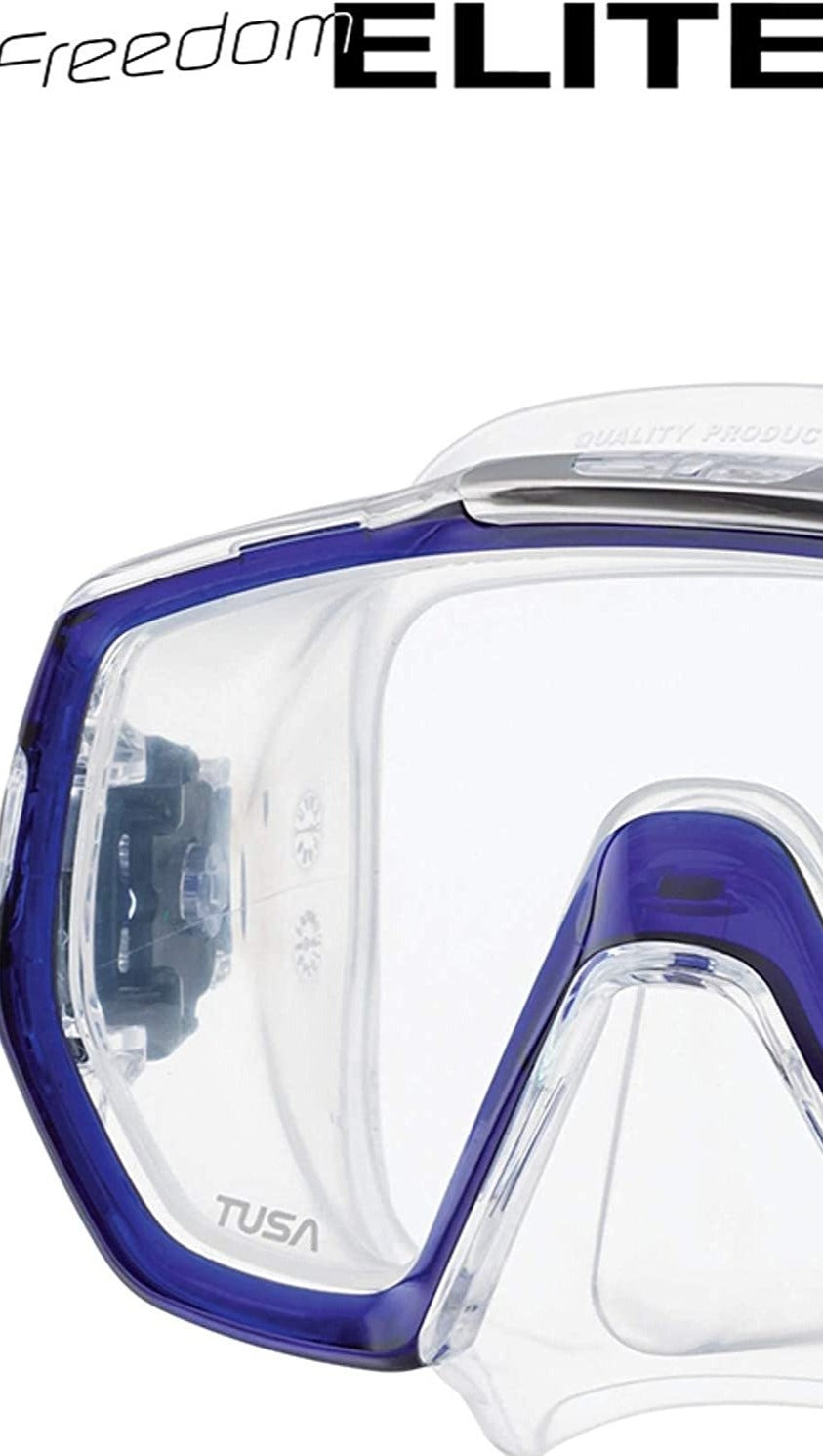 TUSA M1003 Freedom ELITE Dive Mask - waterworldsports.co.uk