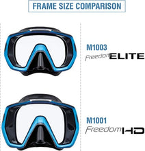 TUSA M1003 Freedom ELITE Dive Mask - waterworldsports.co.uk