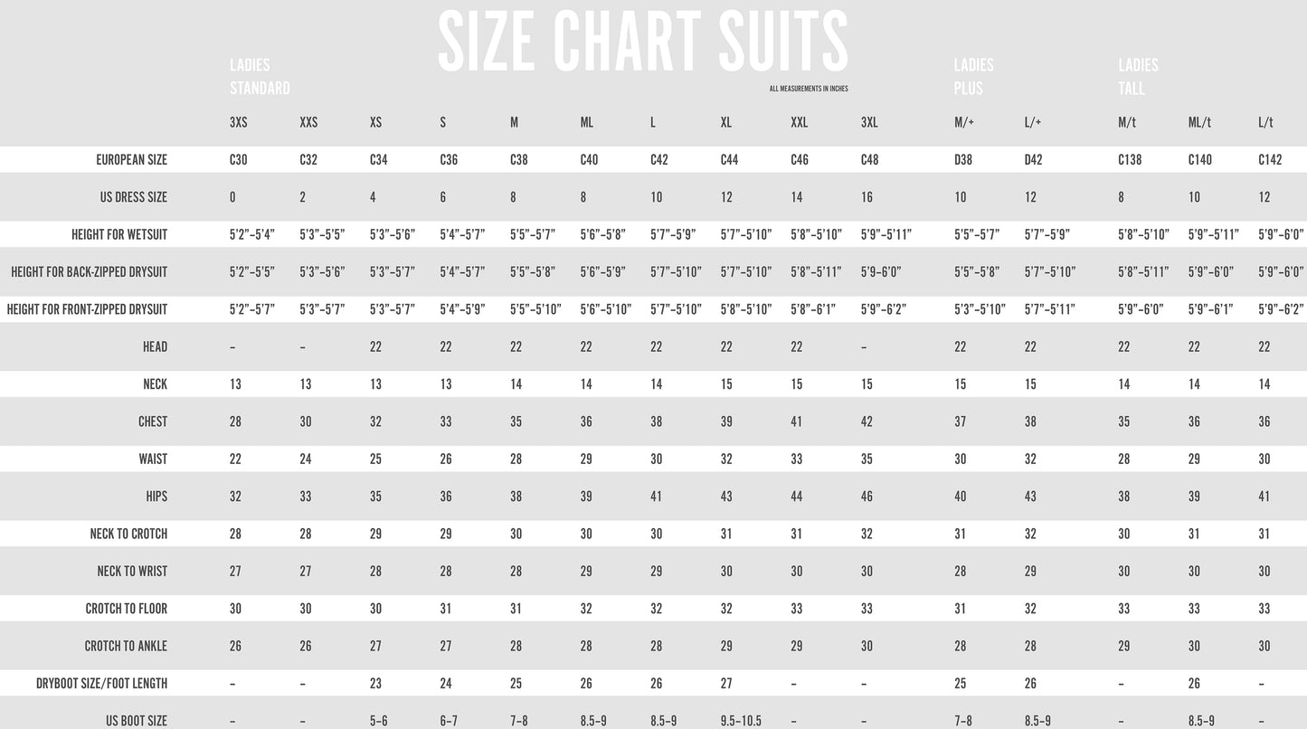 Waterproof D1X Hybrid ISS Drysuit (Womens) - waterworldsports.co.uk