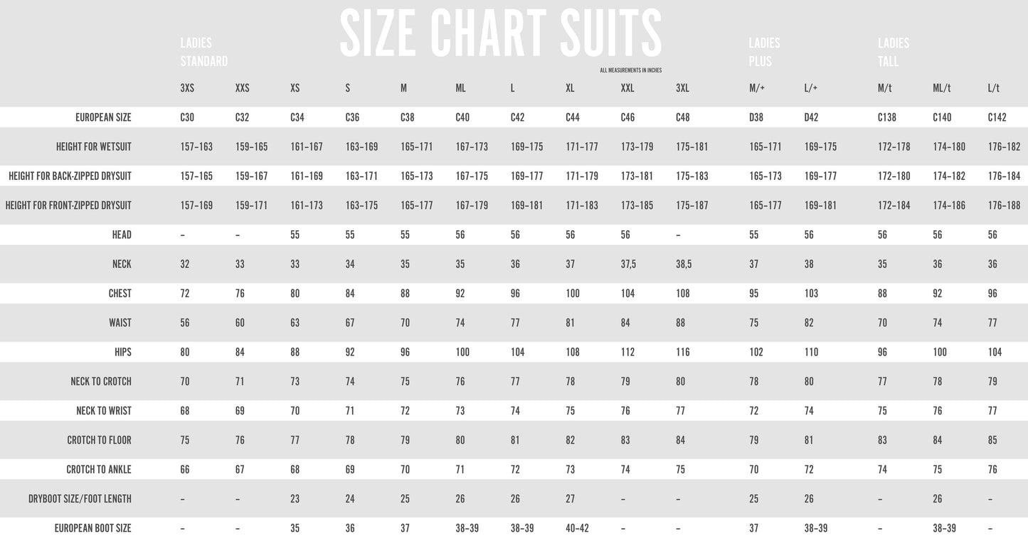 Waterproof BODY 2X Undersuit Trousers (Womens) - waterworldsports.co.uk