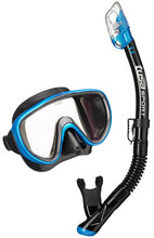 TUSA SPORT UC1625 Dive Mask and Snorkel Set ADULT Black Series - waterworldsports.co.uk