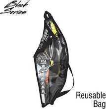 TUSA SPORT UC3125 Dive Mask and Snorkel Set ADULT Black Series - waterworldsports.co.uk