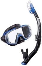 TUSA SPORT UC3125 Dive Mask and Snorkel Set ADULT Black Series - waterworldsports.co.uk