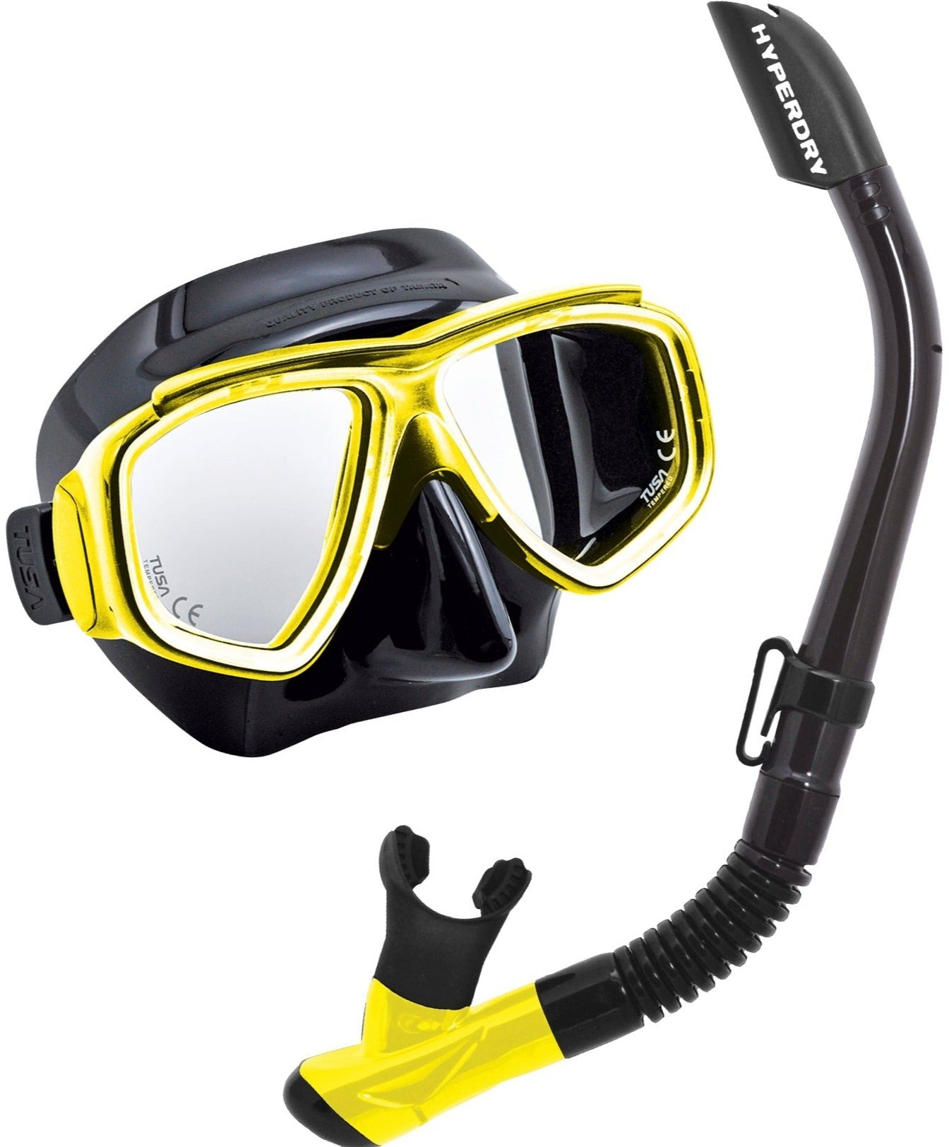 TUSA SPORT UC7519 Dive Mask and Snorkel Set ADULT ELITE - waterworldsports.co.uk