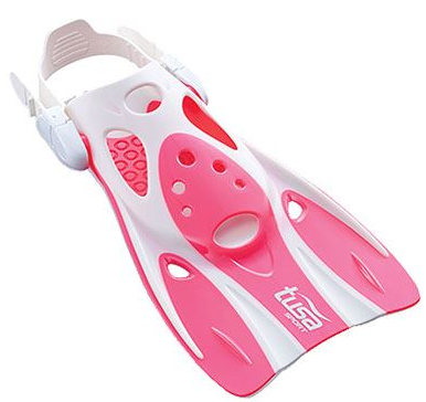 TUSA SPORT UF0103 Compact Snorkelling Travel Fins - waterworldsports.co.uk