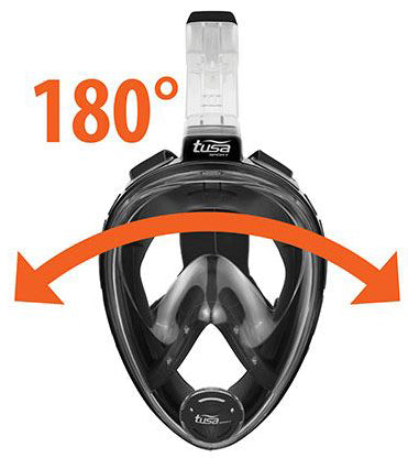 TUSA UM8001 Full Face Dive Mask and Snorkel - waterworldsports.co.uk