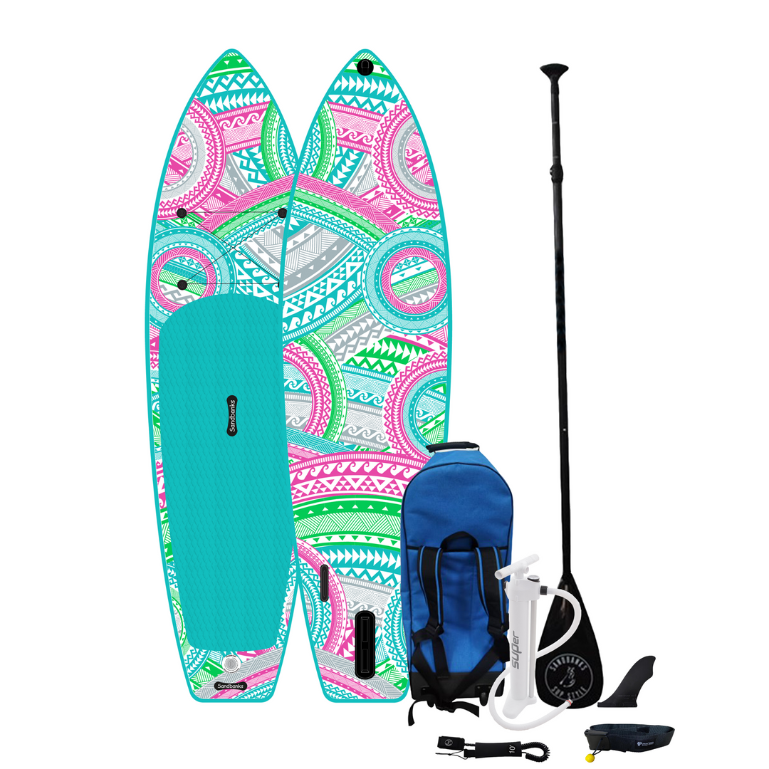 Sandbanks Style Ultimate Malibu 10'6'' iSUP (Paddleboard Package Deal) - waterworldsports.co.uk