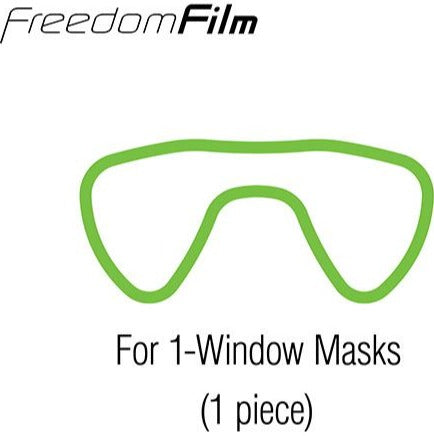 TUSA TA0801 Anti-Fog Film (No-fog Defog) Single Lens - waterworldsports.co.uk