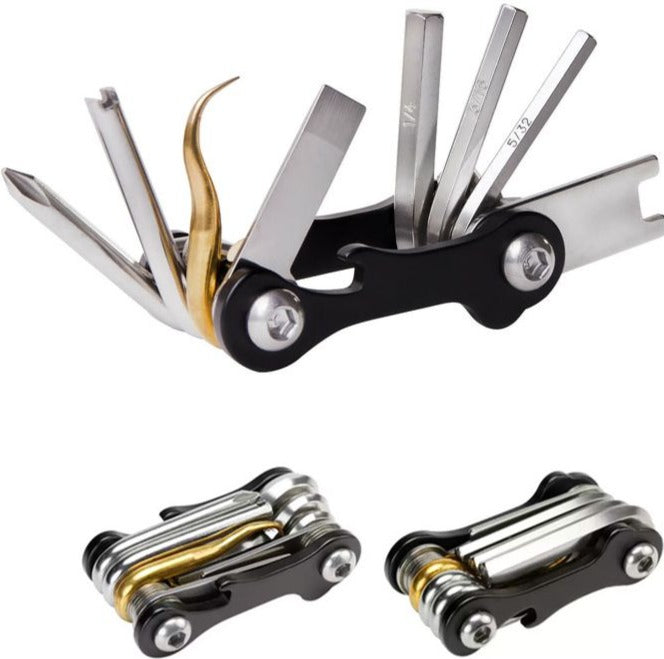 Aquatec Scuba Mini Multi-Tool (8-in-1 folding mini tool kit) - waterworldsports.co.uk