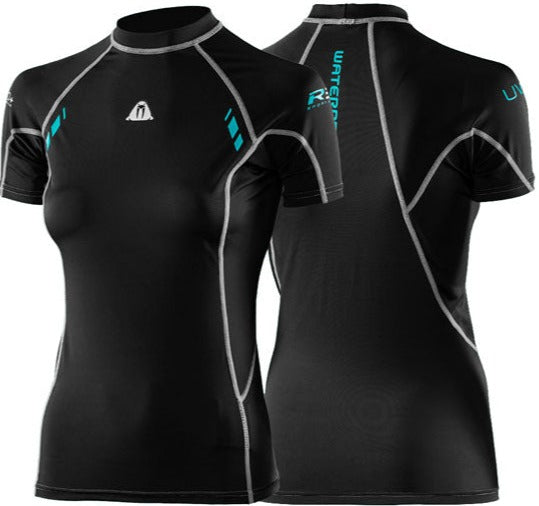 Waterproof R30 Short Sleeve Rashvest (Womens) - waterworldsports.co.uk